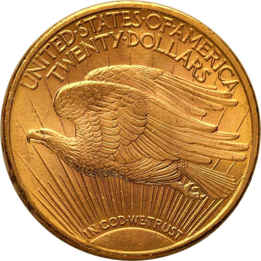 USA 20 dolarów 1913 D Denver st.1- RZADSZE